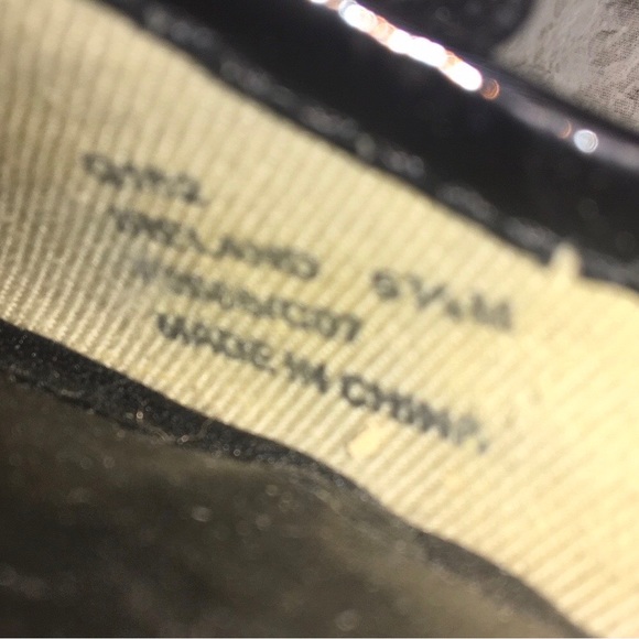 Coach Black Patent Leather Ireland Espadrille Wedge - Picture 11 of 11